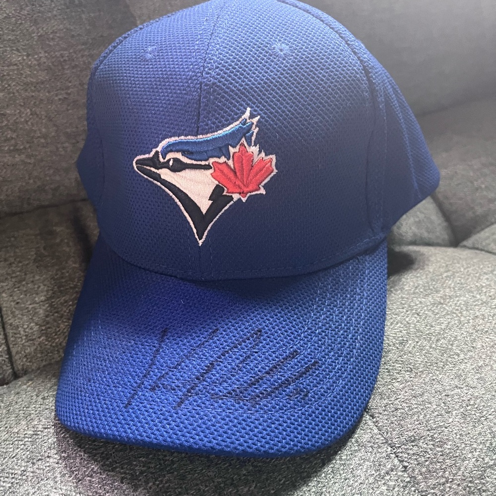 Kevin Pillar signed Blue Jays Hat
